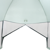 Camping Mosquito Net with Door Grey 6-Person Waterproof