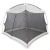Camping Mosquito Net with Door Grey 6-Person Waterproof