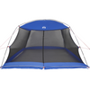 Camping Mosquito Net with Door Blue 5-Person Waterproof