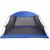 Camping Mosquito Net with Door Blue 5-Person Waterproof