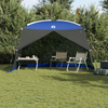 Camping Mosquito Net with Door Blue 5-Person Waterproof