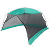 Camping Mosquito Net with Door Green 4-Person Waterproof