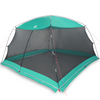 Camping Mosquito Net with Door Green 4-Person Waterproof