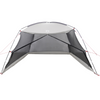 Camping Mosquito Net with Door Grey 6-Person Waterproof