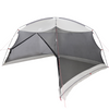 Camping Mosquito Net with Door Grey 6-Person Waterproof