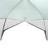Camping Mosquito Net with Door Grey 6-Person Waterproof