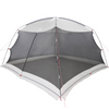 Camping Mosquito Net with Door Grey 6-Person Waterproof