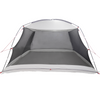 Camping Mosquito Net with Door Grey 6-Person Waterproof