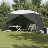 Camping Mosquito Net with Door Grey 6-Person Waterproof