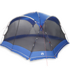 Camping Mosquito Net with Doors Blue 10-Person Waterproof