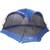 Camping Mosquito Net with Doors Blue 10-Person Waterproof