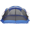 Camping Mosquito Net with Doors Blue 10-Person Waterproof