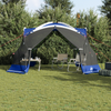 Camping Mosquito Net with Doors Blue 10-Person Waterproof