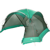 Camping Mosquito Net with Doors Green 4-Person Waterproof