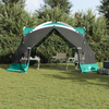 Camping Mosquito Net with Doors Green 4-Person Waterproof