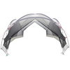 Camping Mosquito Net with Doors Grey 8-Person Waterproof