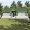 Camping Tent with Windows Green 12-Person Waterproof