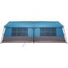 Camping Tent with Windows Blue 12-Person Waterproof