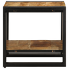 Coffee Table 40x50x38 cm Solid Rough Wood Mango