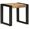 Coffee Table 40x50x38 cm Solid Rough Wood Mango