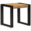 Coffee Table 40x50x38 cm Solid Rough Wood Mango