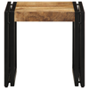 Coffee Table 40x50x38 cm Solid Rough Wood Mango