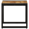 Coffee Table 40x50x38 cm Solid Rough Wood Mango