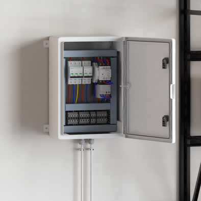 Control Cabinet IP65 Waterproof Grey 35x19,5x50 cm ABS Plastic