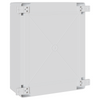 Control Cabinet IP65 Waterproof Grey 40x24x50 cm ABS Plastic