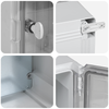 Control Cabinet IP65 Waterproof Grey 21x13x28 cm ABS Plastic