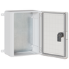 Control Cabinet IP65 Waterproof Grey 21x13x28 cm ABS Plastic