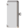 Control Cabinet IP65 Waterproof Grey 21x13x28 cm ABS Plastic