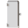 Control Cabinet IP65 Waterproof Grey 30x16,5x35 cm ABS Plastic