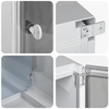 Control Cabinet IP65 Waterproof Grey 30x19,5x40 cm ABS Plastic