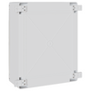 Control Cabinet IP65 Waterproof Grey 40x24,5x50 cm ABS Plastic