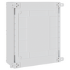 Control Cabinet IP65 Waterproof Grey 50x22x60 cm ABS Plastic