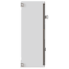Control Cabinet IP65 Waterproof Grey 50x22x60 cm ABS Plastic