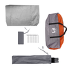 Tent with Roof with Air Vent Grey and orange 268 x 240 x 191 cm