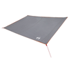 Water Resistant Tarp Grey and Orange 350 x 240 cm
