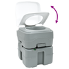 Camping Table grey body+white lid+cool grey