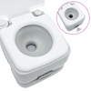 Camping Toilet Grey Body + White Lid + Cool Grey NA NA NA