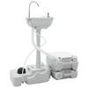 Camping Toilet Grey Body + White Lid + Cool Grey NA NA NA