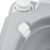 Camping Toilet Grey Body + White Lid Not Applicable
