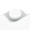 Camping Toilet Grey Body + White Lid Not Applicable
