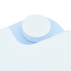 Camping loo light blue body+white lid NA NA NA