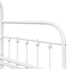 Beds & Bed Frames White Metal 90 x 190 cm