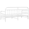 Beds & Bed Frames White Metal 90 x 190 cm