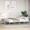 Beds & Bed Frames White Metal 90 x 190 cm