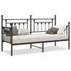 Beds & Bed Frames Black Metal 75 x 190 cm Black Bed Frame