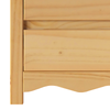 Bedside Cabinet "DRAMMEN" 45x35x56 cm Solid Wood Pine